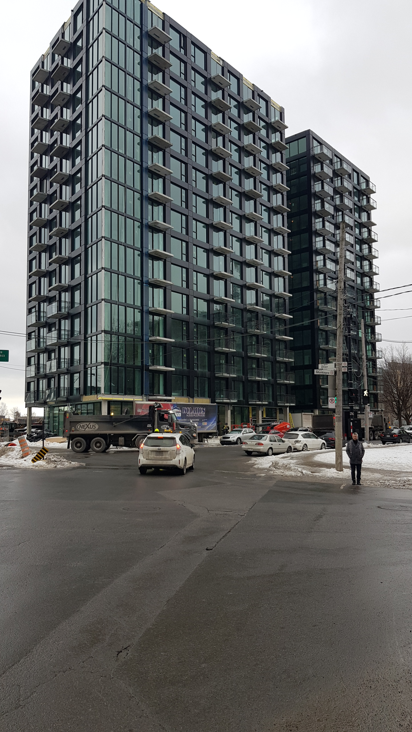 Residential building exterior